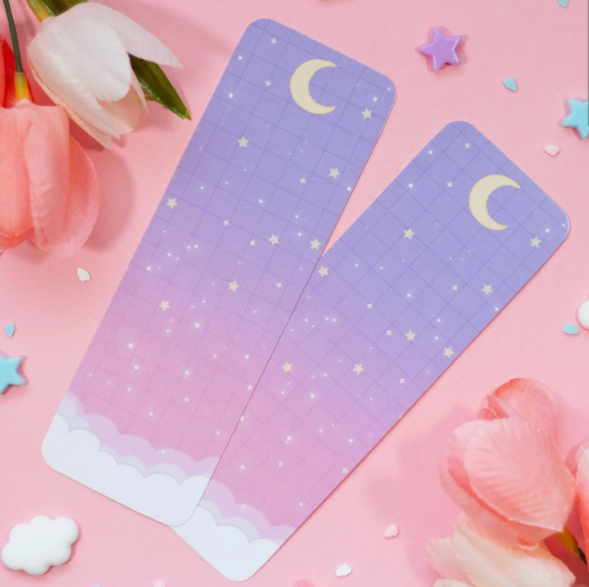 Starry Clouds Bookmark