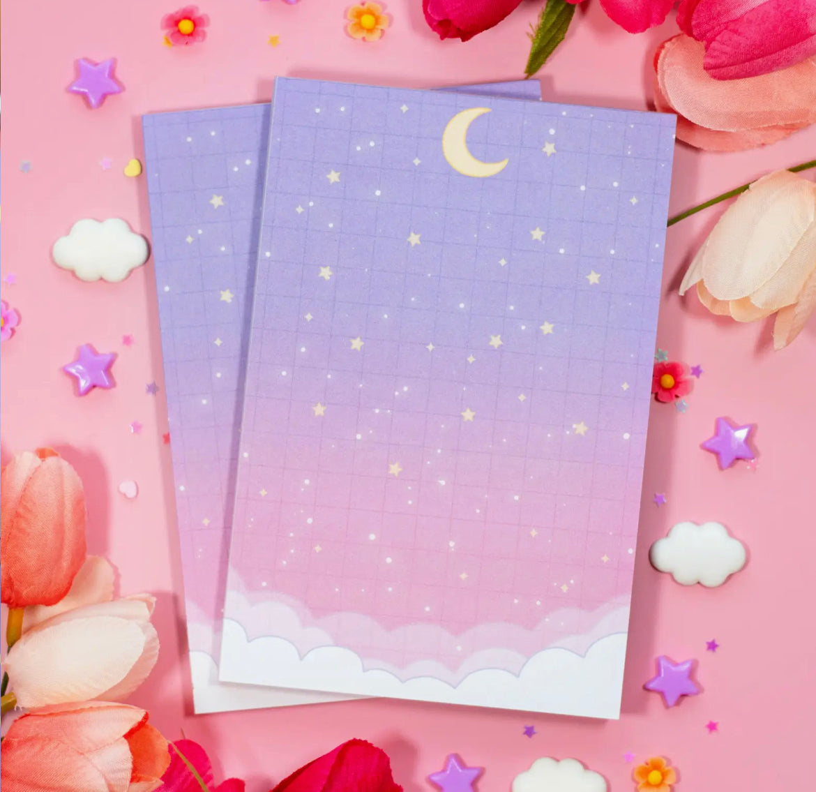 Starry Clouds Notepad