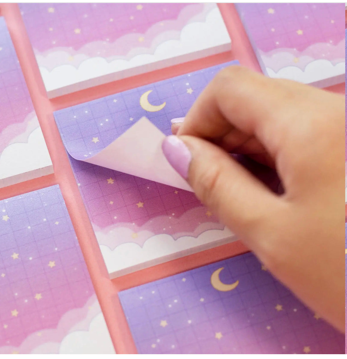 Starry Clouds Sticky Notes
