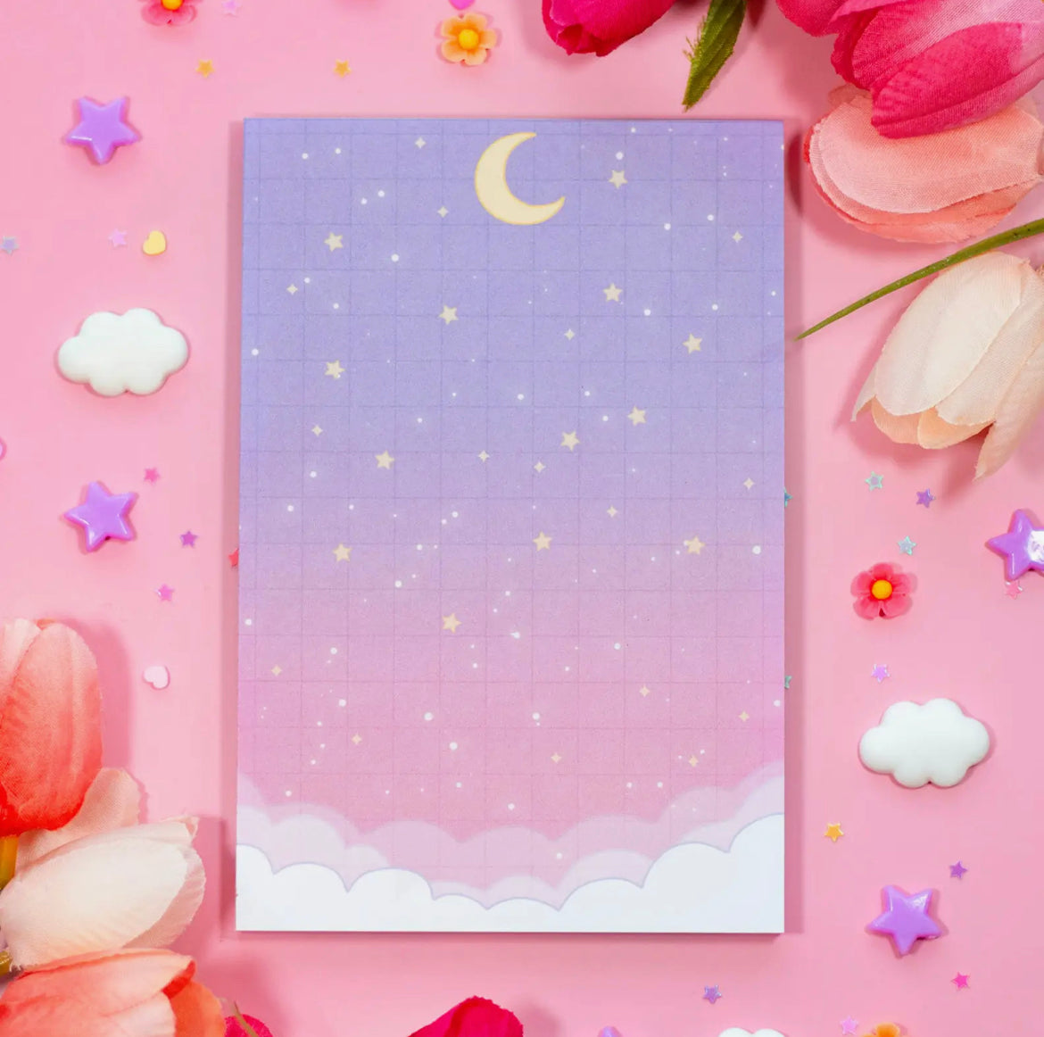 Starry Clouds Notepad